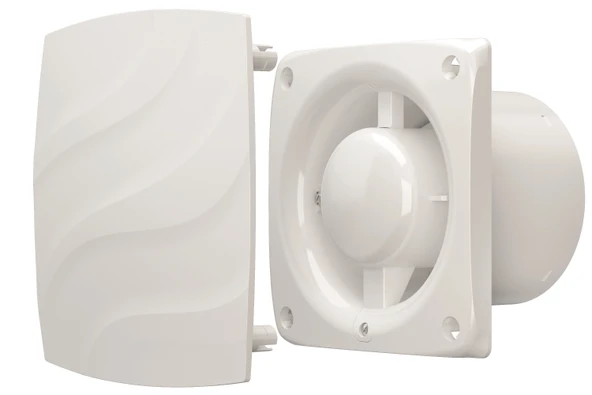 Stream 100 BD – 10 cm Sessiz Klapeli Banyo Tuvalet Havalandırma Fanı - Resim 3