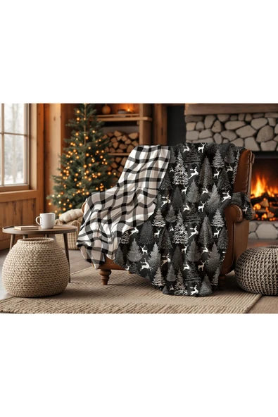 Winterfell Yün-Kadife Tv Battaniyesi 140x190 ürün görseli