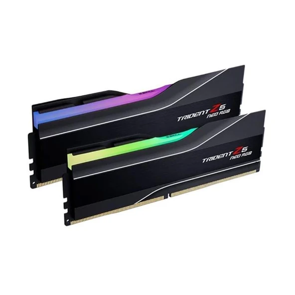 F5-6000J2636H48GX2-TZ5NR GSKILL TZ5 Neo RGB Siyah DDR5-6000Mhz CL26 96GB (2x48GB) DUAL (26-36-36-96) 1.45V AMD EXPO Teknoloj - Resim 3
