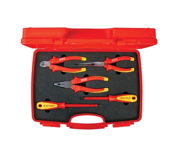 İZELTAŞ ELEKTRİKÇİ İZOLELİ 1000 V SET 5 PARÇA ürün görseli 1