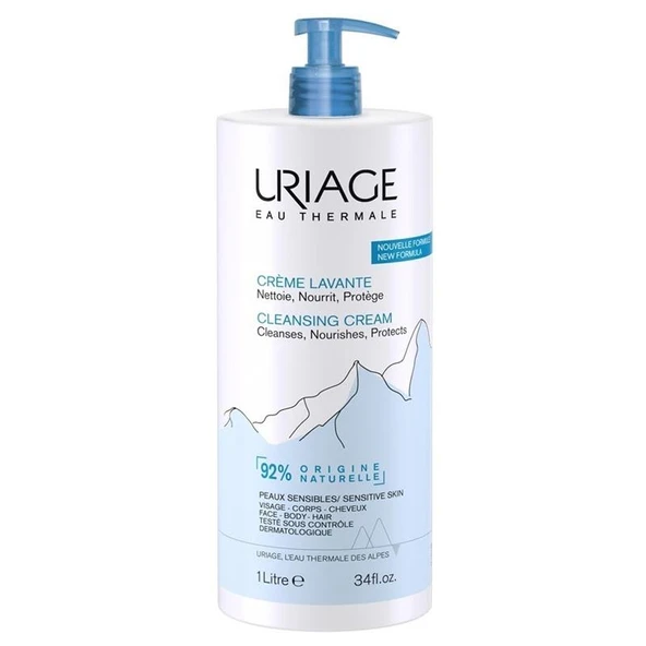 Uriage Creme Lavante Cleansing Cream 1000ml ürün görseli 1