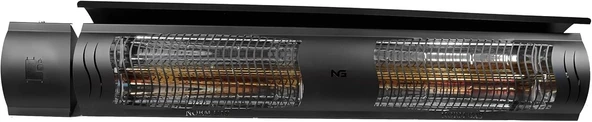 Normgas Mtn-Esk 3000W Infrared Kumandalı Elektrikli Isıtıcı - Resim 3