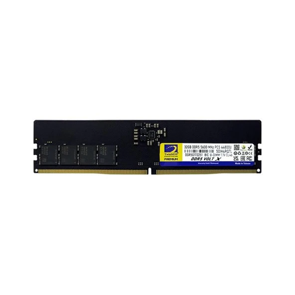 TWINMOS DT TMD532GB5600U46WO 32 GB DDR5 5600MHZ CL46 ürün görseli 1