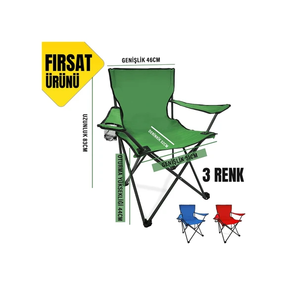 KAMP SANDALYESİ ürün görseli 1