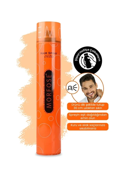 Morfostyle Saç Spreyi Ultra Strong 400 ml - Resim 3