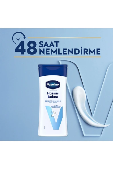 Vaseline Vücut Losyonu Çok Kuru Ve Hassas Ciltler Için 200 ml - Resim 3