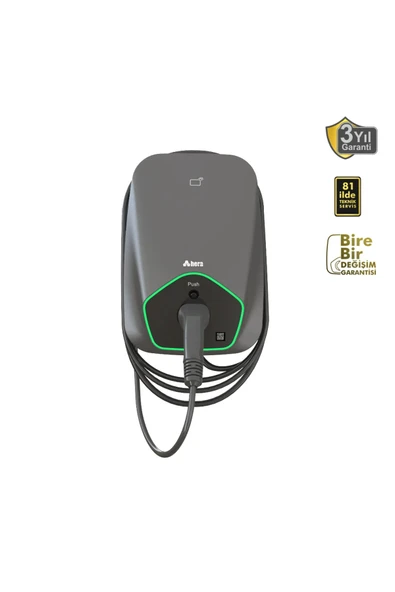 Hera ChargePack BC11C Personal Type2 Kablo 32A 7.4kW Tek Faz RFID - Resim 6