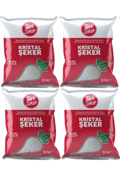 Türk Şeker Toz Şeker 20kg (4pk*5kg) - Resim 3