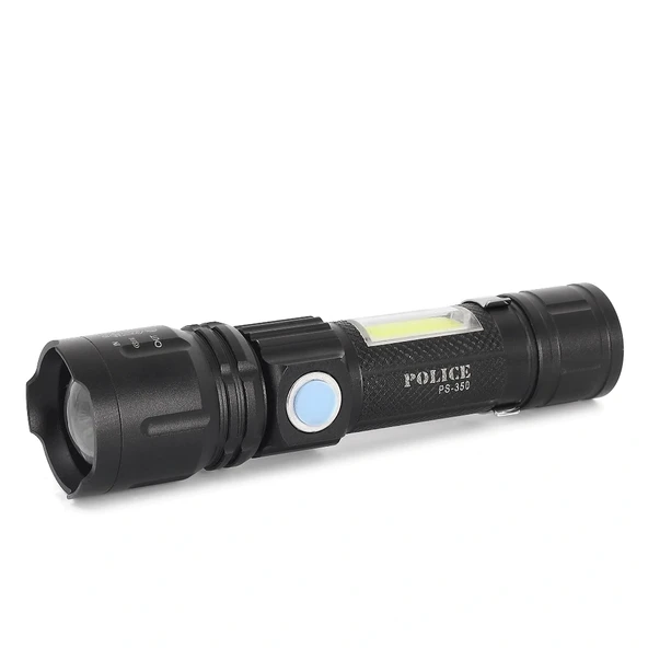 Police Ps-350 Şarjlı El Feneri - Resim 2