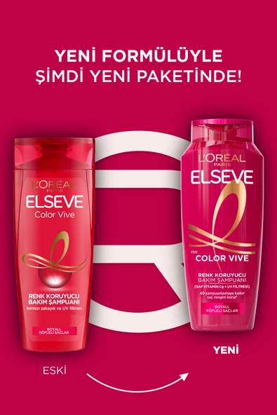 ELSEVE Color Vive Renk Koruyucu Bakım Şampuanı 300 ml - Resim 6