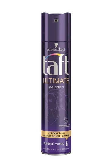 Taft Saç Spreyi Ultimate En Güçlü Tutuş 250 ml ürün görseli