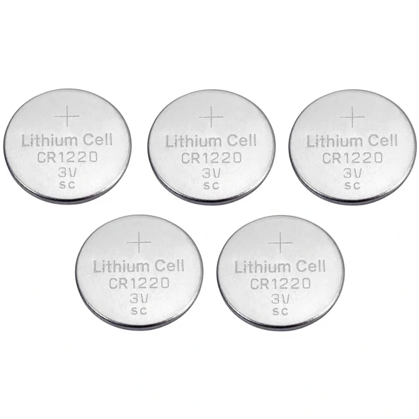 Yuma Cr1220 Süper Lityum 3v 5’li Kart Düğme Pil - Resim 2