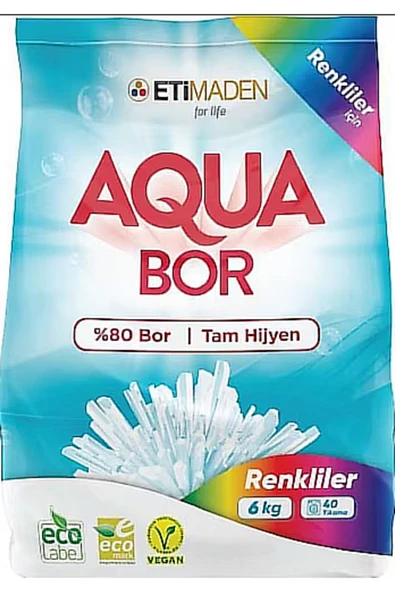 ETİ MADEN Aqua Bor Matık Toz 6kg Renklıler - Resim 2