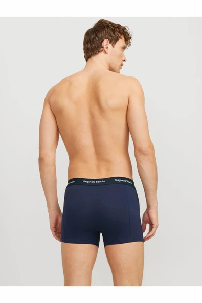 Jack Jones Vesterbro Solıd 3 Lü Paket Erkek Boxer 12272945 - Resim 3