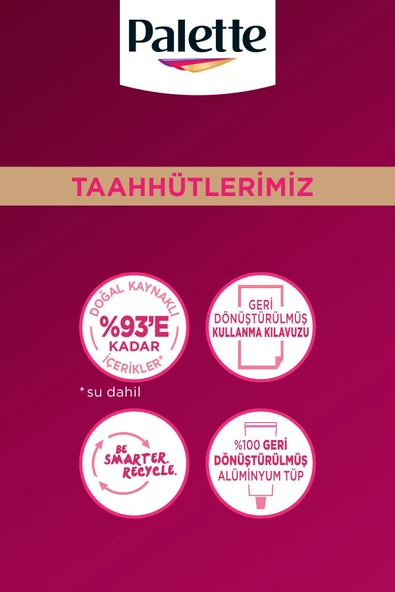 Palette Deluxe Saç Boyası Yoğun Renkler 5-68 Kestane - Resim 8
