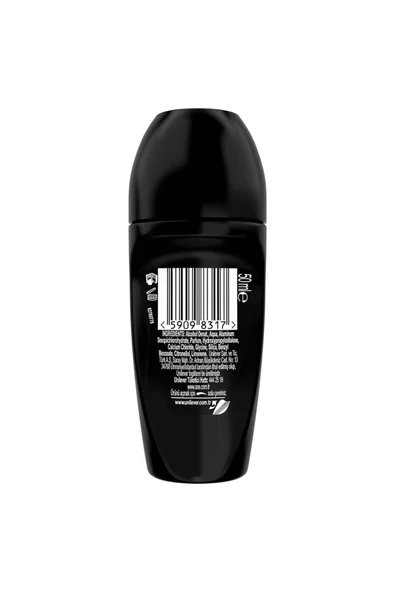Axe Erkek Roll On Deodorant Black 48 Saat Etkileyici Koku 50 ml - Resim 3