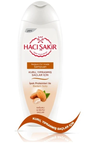 DİMAHOME **(1adet)** Hacışakir Badem 500ml Şampuan Bx12 ürün görseli