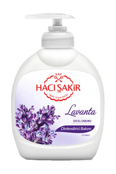 Hacı Şakir Sıvı Sabun Lavanta Özlü 350 ml 8693495011815 ürün görseli