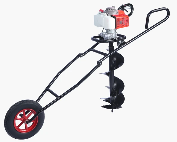 SOLAX AG65D 3.0 HP, 30CM BURGULU, ARABALI TOPRAK BURGU MAKİNESİ ürün görseli 1