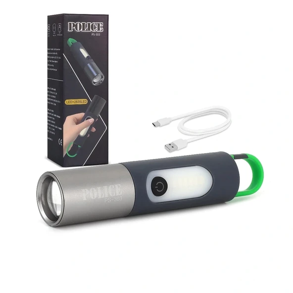 Police Ps-303 Şarjlı El Feneri ürün görseli 1