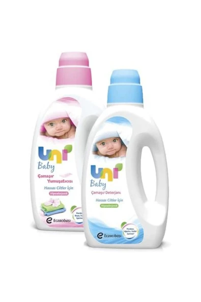 Uni Baby Uni Çamaşır Deterjanı ve Çamaşır Yumuşatıcı 1500 ml ürün görseli