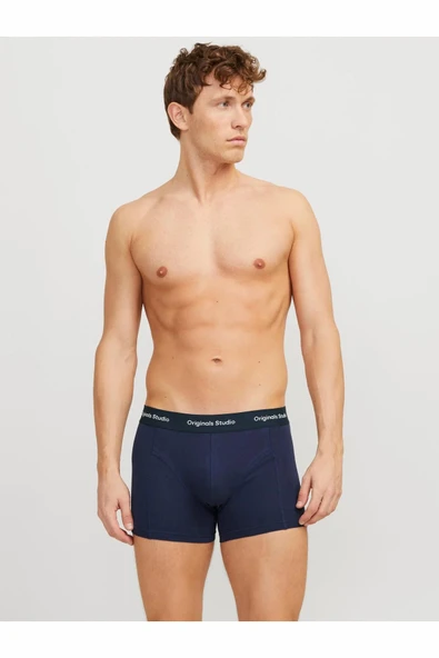 Jack Jones Vesterbro Solıd 3 Lü Paket Erkek Boxer 12272945 - Resim 2
