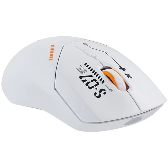 <![CDATA[RAPOO VT9PRO 26000dpi Kablosuz Gaming Mouse White Orange]]> - Resim 5