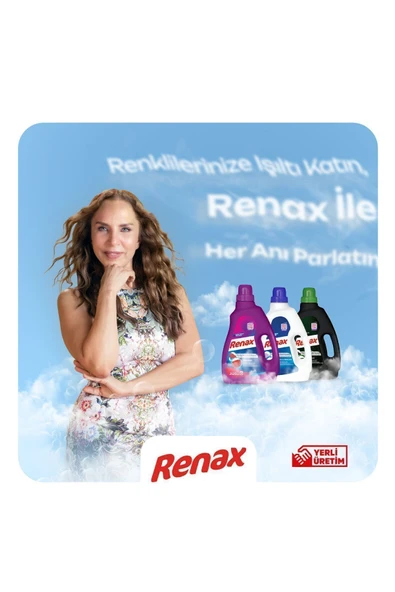 RENAX Sıvı Çamaşır Deterjanı Renkliler Ve Beyazlar Için 2520 ml - Resim 5