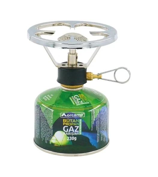 ORCAMP NO-192-230 / SİBOPLU NARGİLE OCAK + 230 gr TÜP ürün görseli 1