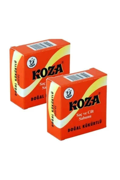 Koza Sabun 100 gr Doğal Kükürtlü X 2 Adet ürün görseli