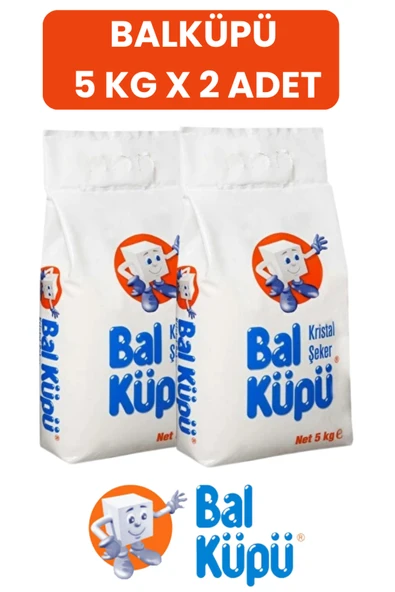 Bal Küpü Balküpü Toz Şeker 5 Kg X 2 Adet ürün görseli