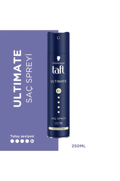 Taft Saç Sprey Ultimate 250 ml - Resim 2