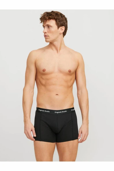 Jack Jones Vesterbro Solıd 3 Lü Paket Erkek Boxer 12272945 - Resim 5