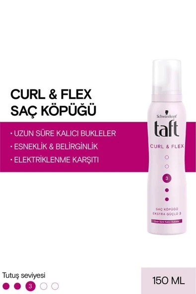 Taft Saç Köpüğü Bukle Belirginleştirici No:3 - 2'li Set - Resim 2