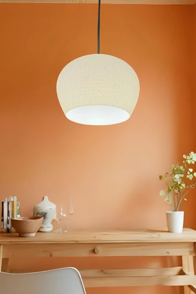 PAMUK'S DESİGN Modern Lüks Tombul Avize Serisi Çevre Dostu Mutfak Yatak Odası Sarkıt 27 cm ürün görseli