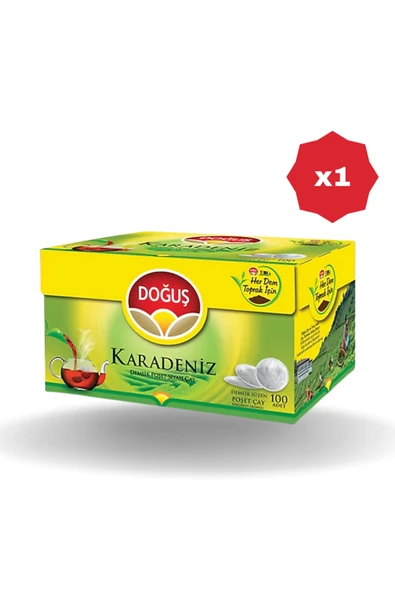 Doğuş DOĞUŞ KARADENİZ DEMLİK POŞET ÇAY 100'LÜ - (1 ADET) ürün görseli
