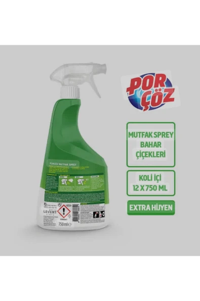 Porçöz 750 ml Mutfak Sprey Bahar - Resim 3