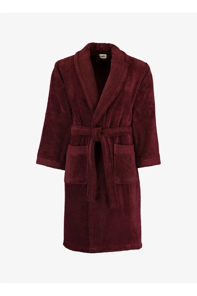 Bordo Unisex Bornoz NEW SOHO BORNOZ, .BORDO, L ürün görseli 1