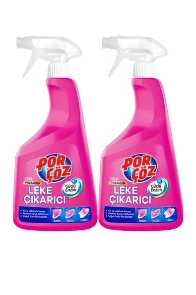 Porçöz PORÇÖZ Leke Çıkarıcı Sprey 2'li 2x750 Ml ürün görseli