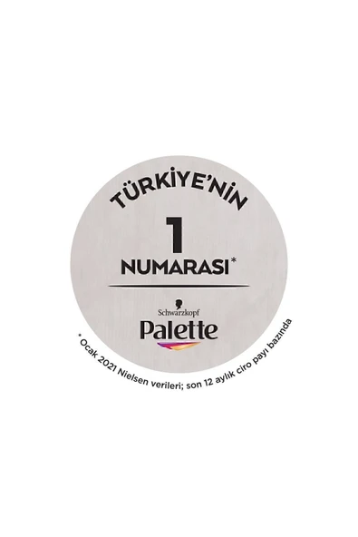 Palette Kalıcı Doğal Renkler 10-4 Papatya Hindistan Cevizi Yağı Saç Boyası - Resim 5