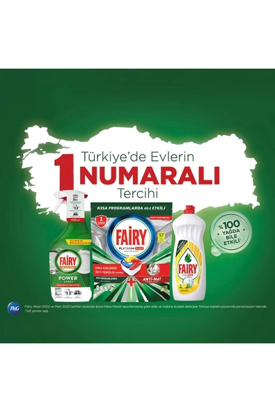 Fairy Power Sprey 3’ü 1 Arada Bulaşık Ve Mutfak Portakal Kokulu 500 ml - Resim 7