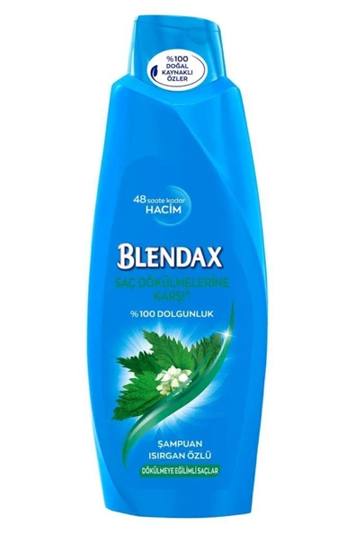 Blendax Isırgan Özlü 4x500 ml Saç Dökülmesine Karşı Güçlendirici ve Hacim Veren Şampuan set - Resim 3
