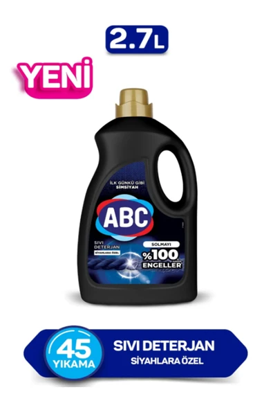 ABC Sıvı Deterjan Siyahlar 2700 Ml ürün görseli