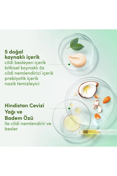 Dove Care By Nature Nemlendirici Duş Jeli Hindistan Cevizi Yağı ve Badem Özü Yenileyici 500 ml - Resim 5