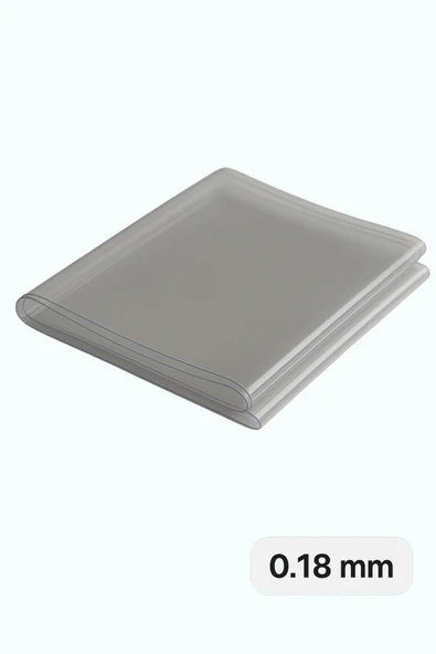 PAMUK'S DESİGN Pvc Şeffaf Kalın Yuvarlak Masa Örtüsü Kaymaz Taban, Tüm Ebatlar 180 Micron 0,18 mm - Resim 7