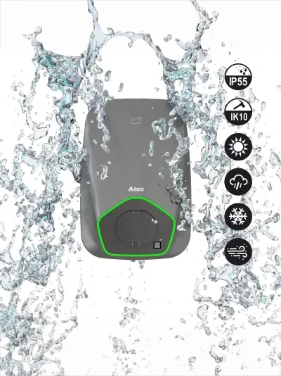 Hera ChargePack BS11C Personal Type2 Soket 32A 7.4kW Tek Faz RFID - Resim 4