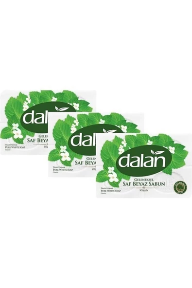 Dalan Saf Beyaz Klasik Sabun 3 X 600 gr ürün görseli