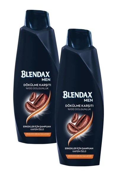 Blendax Saç Dökülmesine Karşı Kafein Özlü 2x500 ml Güçlendirici ve Hacim Veren Şampuan Seti - Resim 2