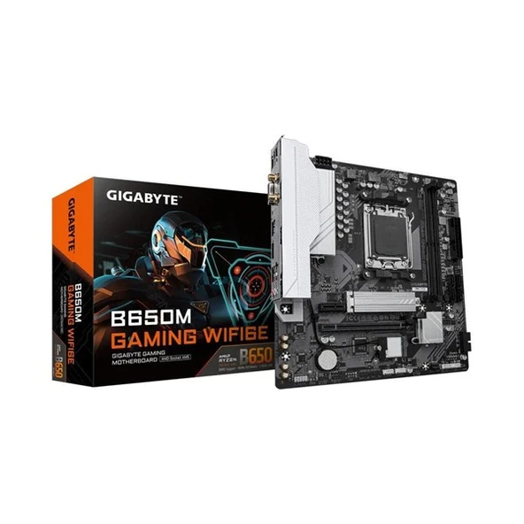 <![CDATA[GIGABYTE B650M GAMING WIFI6E DDR5 HDMI PCIE 4.0 AM5 MATX]]> ürün görseli