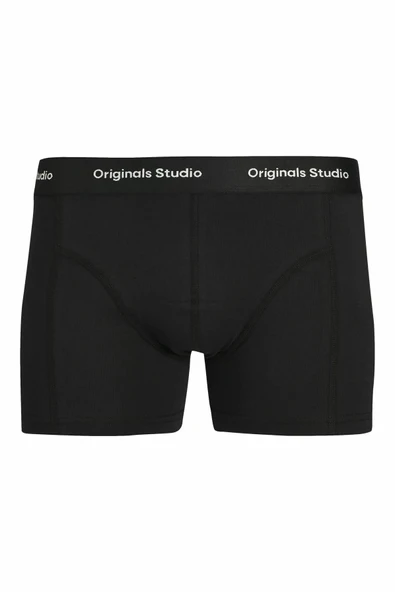 Jack Jones Vesterbro Solıd 3 Lü Paket Erkek Boxer 12272945 - Resim 8